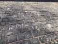 Брусчатка пилено-колотая Габбро Диабаз